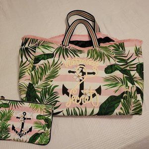 Victoria's Secret Tote Bag + Makeup Bag